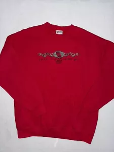 Vintage Dale Earnhardt Jr Sweatshirt Mens Large Bud Racing NASCAR Y2K - Picture 1 of 4