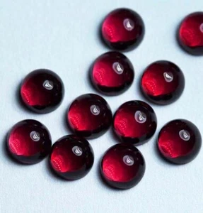 1 granate rodolita cabujón redondo 2 mm, 2,5 mm, 3 mm, 3,5 mm, 4 mm, 5 mm - Imagen 1 de 1