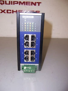 9460 ADVANTECH EDG-6528L 8 PORT INDUSTRIAL NETWORK SWITCH - Picture 1 of 6