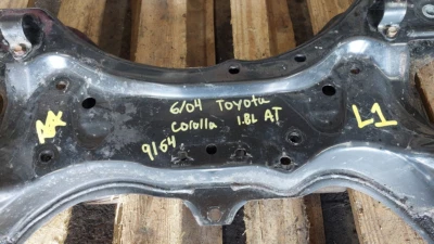 2003-2007 Toyota Corolla Matrix Front Suspension Crossmember K Member Subframe - Image 1 of 3