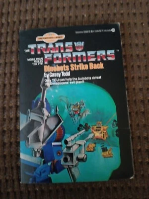 The Transformers Dinobots Strike Back, Find Your Fate, 1st Edition, 1985 Foto 1 de 4
