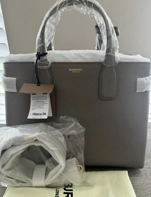 Authentic NWT Burberry Banner Tote House Check Derby Shoulder Bag  Medium - Image 1 of 4