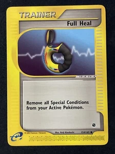 2002 Pokemon e-Series Expedition 154/165 Full Heal - Picture 1 of 3