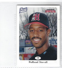1996 Harrisburg Senators (Double-A Montreal Expos) DaRond Stovall