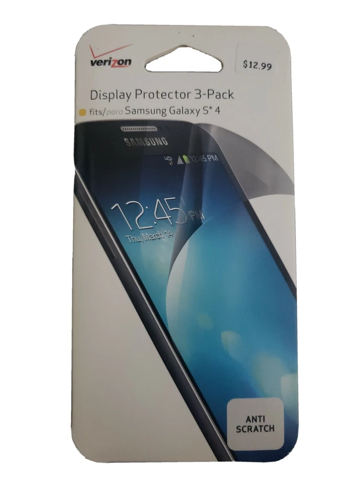 Display Protector 1 pack for Samsung Galaxy S4 - Image 1 of 2