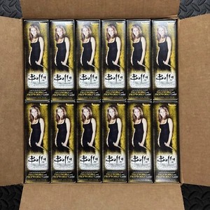 BUFFY THE VAMPIRE SLAYER 10TH ANNIVERSARY INKWORKS 2007 CASE OF 12 EMPTY BOXES - Picture 1 of 5