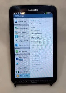 Samsung Galaxy Tab 3 Tablet 7 Inch SM-T217A Black 16 GB Charger Bundle - Picture 1 of 2