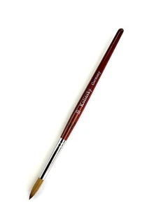 Professional Spiral Kolinsky Acrylic Nail Brush Size 10 - Picture 1 of 2