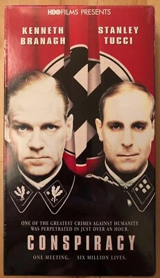 Conspiracy VHS Brand New Sealed 2002 HBO Kenneth Branagh Stanley Tucci 91783 Foto 1 de 3