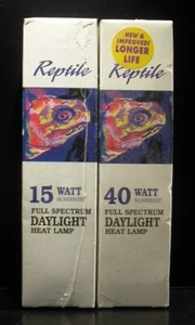 Reptile Full Specturm Daylight Heat Lamp 15w 40w - Picture 1 of 1