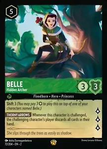 Belle Hidden Archer 72/204 Disney Lorcana Aufstieg des Hochwassergeborenen - Bild 1 von 1