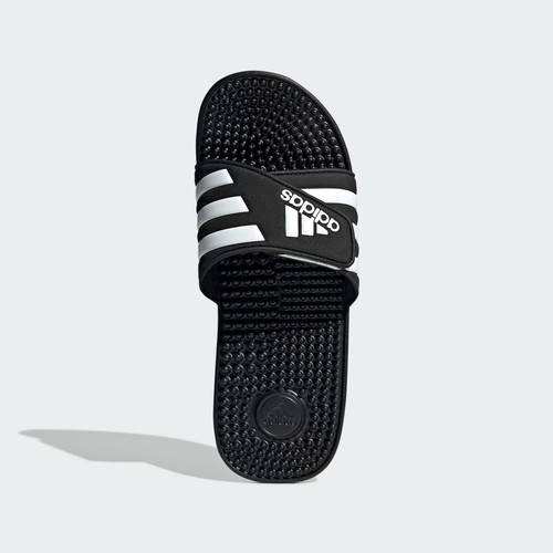 Infradito Adidas Uomo Adissage Slides Nero Bianco Adidas Comfort Nero Grigio