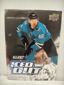 2022-23 Upper Deck Allure Hockey Tomas Hertl Iced Out Insert San Jose Sharks 