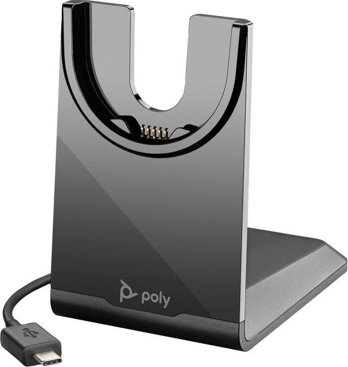 POLY Plantronics Voyager 4300, Voyager  Focus2 USB-C Charge Stand 220265-02 NEW - Image 1 of 1