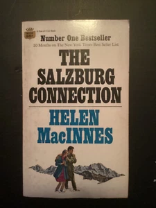 THE SALZBURG CONNECTION-BY HELEN MacINNIS VINTAGE PAPERBACK 1969- Nice - Foto 1 di 2