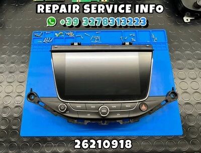 26210918 RIPARAZIONE DISPLAY OPEL ASTRA CORSA INTELLINK 900 GARANZIA 1 ANNO - Immagine 1 di 3
