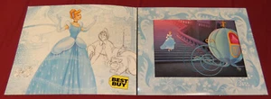 Disney's Cinderella Lithograph 14 x 11" - 2005 Best Buy Exclusive - on Stairs - Picture 1 of 4