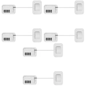 3 Pack Handhaben Kombinationsschloss Mit Vier Rädern Baby Kind - Bild 1 von 12