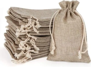 30 Stk Jutesack Jutesäcke Kartoffelsack Kaffeesack Jutebeutel Jute Apfel Säcke - Bild 1 von 18