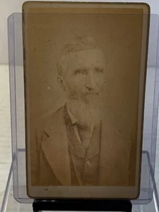 Vintage 1880s Brookhaven Mississippi Cabinet Civil War Veteran Studio Photo Rare - Picture 1 of 4