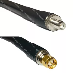 RFC400 SMA FEMALE to SMA MALE Coaxial RF Cable USA-Ship Lot - Picture 1 of 1
