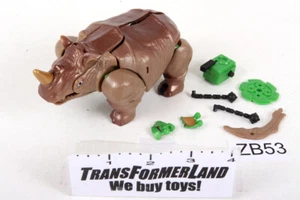Rhinox 100% Completo Voyager Beast Wars 10 Aniversario Transformers - Imagen 1 de 3