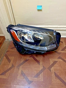 2016 2017 2018 2019 Mercedes Benz GLC 250 300 Right Side Head Light INTACT!!! - Picture 1 of 12