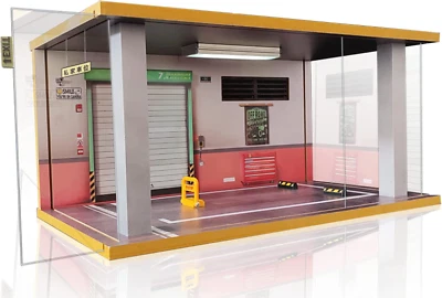 Display Case for 1/18 Diecast Cars,Acrylic Display Case for 1/12 Scale Toy with - Image 1 of 4