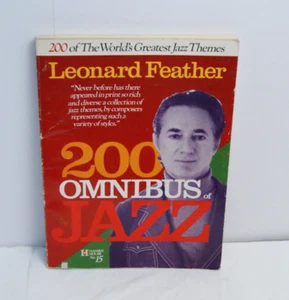 Jazz Songbook 1966 Copyright Leonard Feather 200 Omnibus Hansen MUSTY ODOR READ - Picture 1 of 12