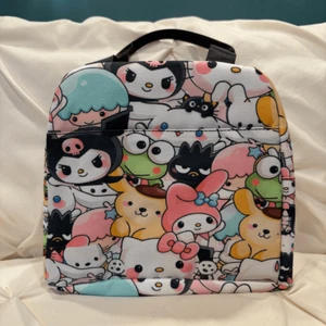 Sanrio Hello Kitty Characters Aluminum Insulated Cooler Bag Lunch Bag Sack NWT - Picture 1 of 6