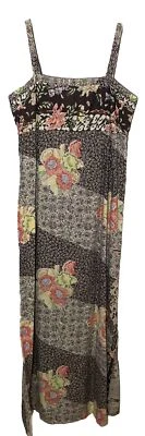 vintage 60s 70s liberty house dress Hawaii Maxi Mod Floral Lola Jrs Cotton XS/S - Image 1 of 4