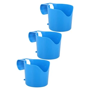 3 Stück Schwimmbad Zubehör Outdoor Getränke Getränkehalter hängend - Bild 1 von 12
