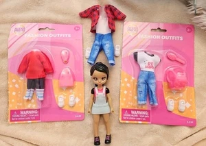 "Muñeca Friends Forever Club Alanis 3 trajes con accesorios 5,5"" High Ages 3+" - Imagen 1 de 6