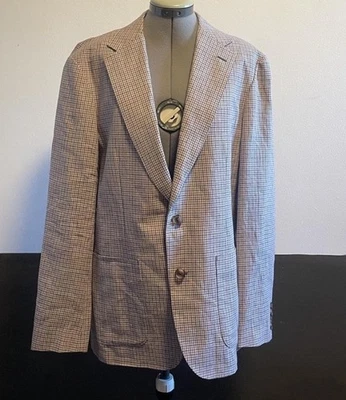 J. Crew Thompson Blazer 40R Houndstooth многоцветный мужской - Изображение 1 из 4