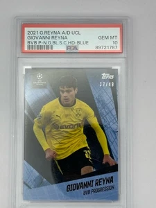 Giovanni Reyna Topps Now Bundesliga Borussia Dortmund BVB PSA 10 #5 - Bild 1 von 1