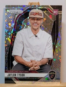2024-25 Panini Prizm Jaylon Tyson RC Variation Fast Break Prizm Disco - Bild 1 von 2