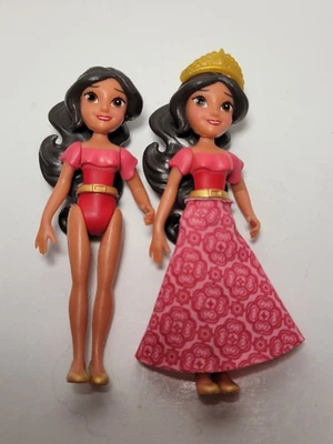 Juego de 2 Muñecas Polly Pocket Disney Princesa Elena de Avalor  Foto 1 de 2