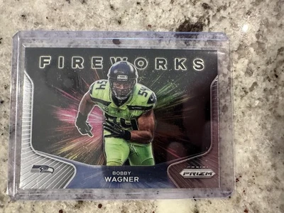 2020 Panini Prizm #24 Bobby Wagner Fireworks - Image 1 of 2