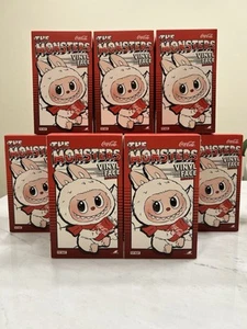 POP MART The Monsters Labubu Coca-Cola Plush Pendant Authentic Sealed BLIND BOX - Picture 1 of 1