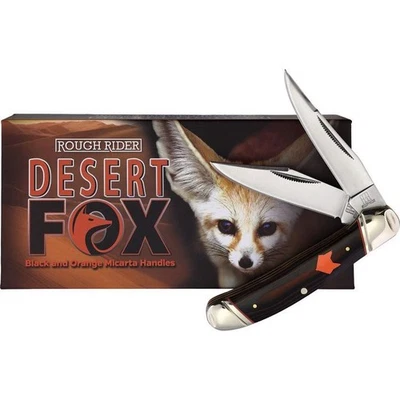 Rough Rider ~ Desert Fox Copperhead Satin ~ Asas negras/naranja ~ RR2304  Foto 1 de 2