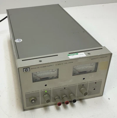 Fuente de alimentación HP 6024A DC 0-60V 0-10A 200W CARGA PROBADA Foto 1 de 4