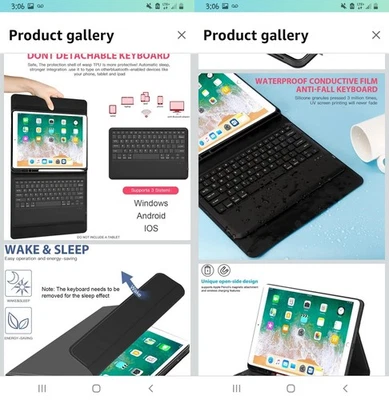 Apple Smart Keyboard Folio for 12.9-inch iPad Pro 6th Gen. - US English - Image 1 of 4