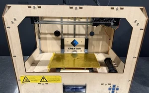 Flashforge Creator 3d Printer. Needs Power Supply. Works! See Pics - Picture 1 of 15