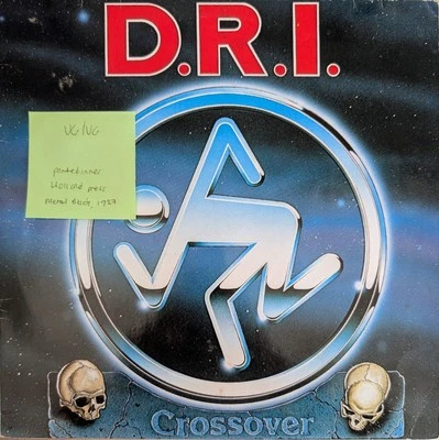D.R.I. Crossover Vinyl Record VG/VG 72201-1 1987 - Imagem 1 de 2