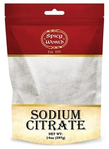 Sodium Citrate Powder 16 Ounce - Food Grade Non-GMO - 1 Pound Bag - Emulsifier - Picture 1 of 4
