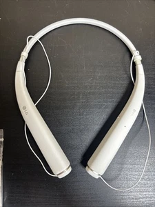 LG HBS Tone Pro 780 Bluetooth Wireless Headset Audio Headphones - White - Photo 1 sur 4