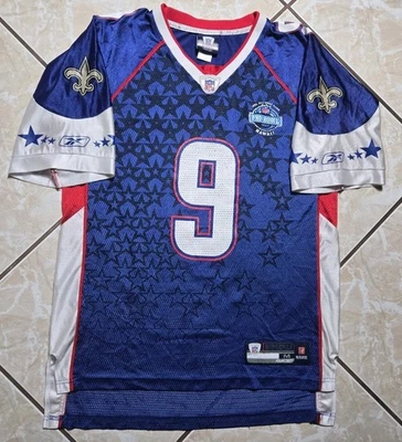 Camiseta de fútbol americano Reebok 2007 Drew Brees Pro Bowl All Star Hawaii NFL para hombre mediana Foto 1 de 4