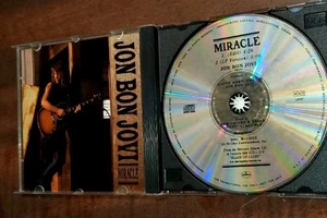 Miracle - Jon Bon Jovi, 2 Track US Promotional CD Single Mercury 1990 RARE  - Picture 1 of 3