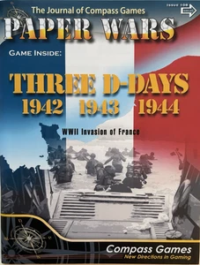 Compass Paper Wars #108 und THREE D-DAYS: 1942, 1943 & 1944 Spiel. +3 BONUS! EX! - Bild 1 von 6