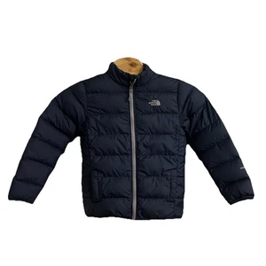 The North Face 550 giacca ragazzo grande 14/16 piumino imbottito outdoor escursionismo cappotto blu navy - Foto 1 di 8